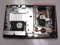 PlayStation 2 Slimline SCPH-7500x Metal Chassis Replacement