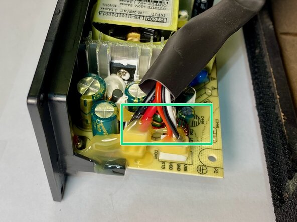 Klipsch Cinema 600 Power Supply Module Replacement, Extract 2 Screws from Old Power Supply: step 6, image 3 of 3