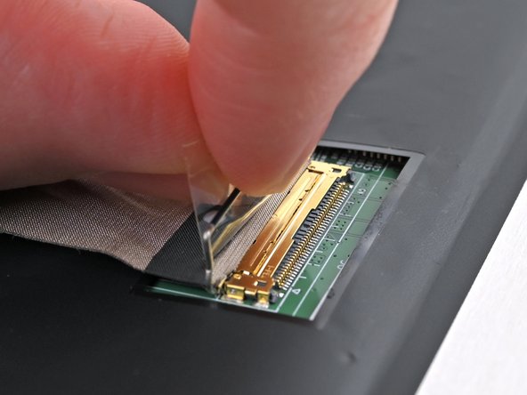 Lenovo ThinkPad T16 Gen 3 Display Replacement, Connect the display cable: stap 0, afbeelding 2 van 2