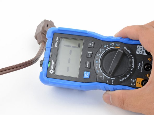 How to Make Advanced Measurements With a Multimeter, How to use the Non-Contact Voltage detector: crwdns2935265:016crwdnd2935265:02crwdnd2935265:03crwdne2935265:0