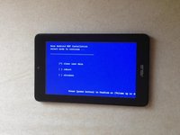 Asus Memo Pad ME172V - Factory Reset , Password Removal