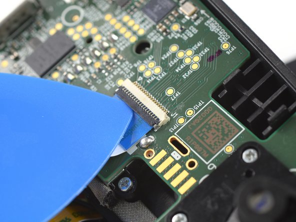 Backbone One Right Mainboard Replacement, Open the interconnect cable ZIF connector: crwdns2935265:04crwdnd2935265:02crwdnd2935265:03crwdne2935265:0