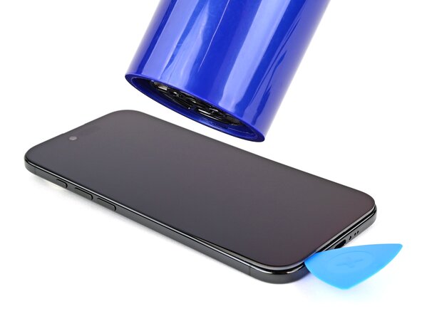 iPhone Air Screen Replacement, Heat the left edge: crwdns2935265:09crwdnd2935265:01crwdnd2935265:01crwdne2935265:0