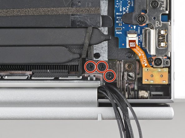 HP EliteBook 845 G9 Display Assembly Replacement, Remove the hinge screws: crwdns2935265:015crwdnd2935265:02crwdnd2935265:03crwdne2935265:0