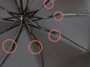 How to Reattach a Metal Rib to Fabric Panel on an Umbrella