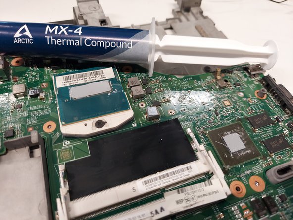 Lenovo ThinkPad T540p Thermal Paste Replacement, Changing the thermal paste: crwdns2935265:04crwdnd2935265:03crwdnd2935265:03crwdne2935265:0