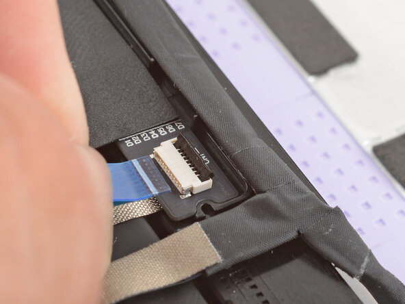 Framework Laptop 12 Display Replacement, Disconnect the touch control cable: 16 단계, 이미지 3개 중 3개