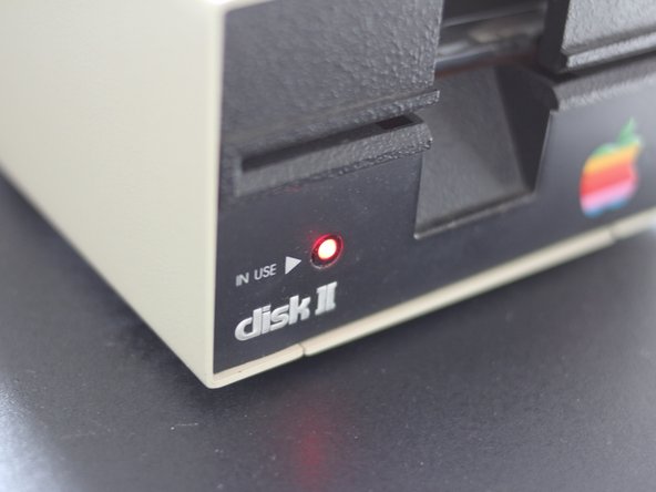 Apple Disk II Floppy Disk Subsystem Teardown and Optical Drive Conversion, New LED: step 28, image 1 of 1
