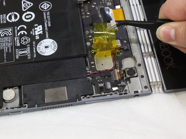 Lenovo Yoga Book X90F Speakers Replacement, Right and Left Speakers: crwdns2935265:06crwdnd2935265:03crwdnd2935265:03crwdne2935265:0