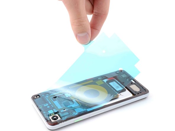 Google Pixel 3 Back Cover Adhesive Installation