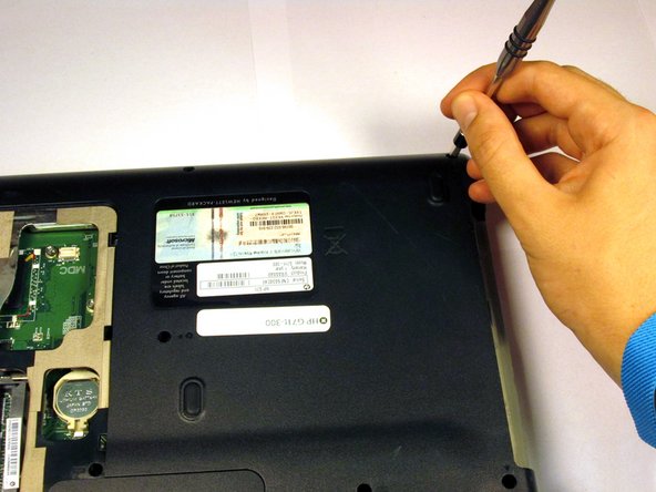 HP G71t-300 Cooling Fan Replacement: crwdns2935265:08crwdnd2935265:02crwdnd2935265:02crwdne2935265:0