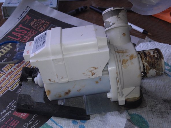 Repairing GE Washer WPGT9350COPL Drain Pump: crwdns2935265:010crwdnd2935265:02crwdnd2935265:03crwdne2935265:0