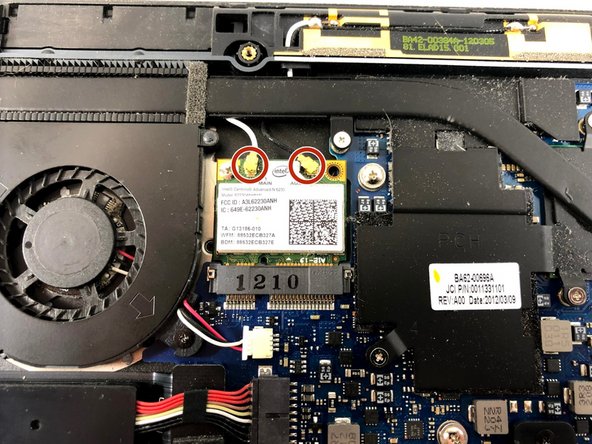 Samsung NP900X4B Wifi Card Replacement: crwdns2935265:00crwdnd2935265:01crwdnd2935265:02crwdne2935265:0