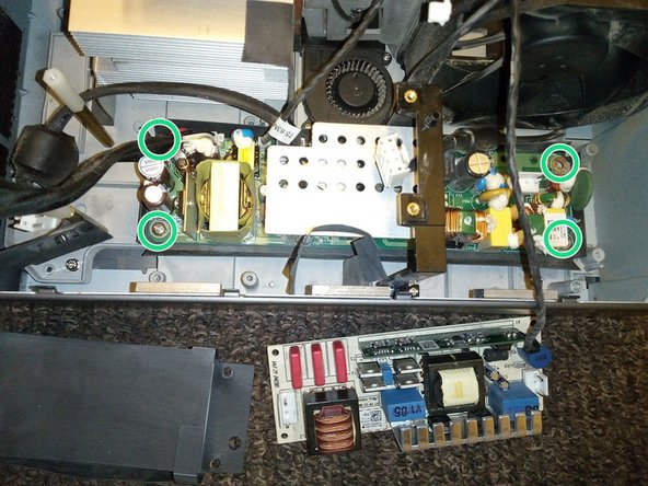 Smart UF75 DMD chip Replacement, Move the power supplies: crwdns2935265:09crwdnd2935265:02crwdnd2935265:03crwdne2935265:0