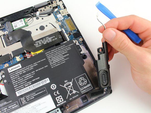 Lenovo Flex 6-11IGM Motherboard Replacement, Speaker Unit: crwdns2935265:05crwdnd2935265:03crwdnd2935265:03crwdne2935265:0