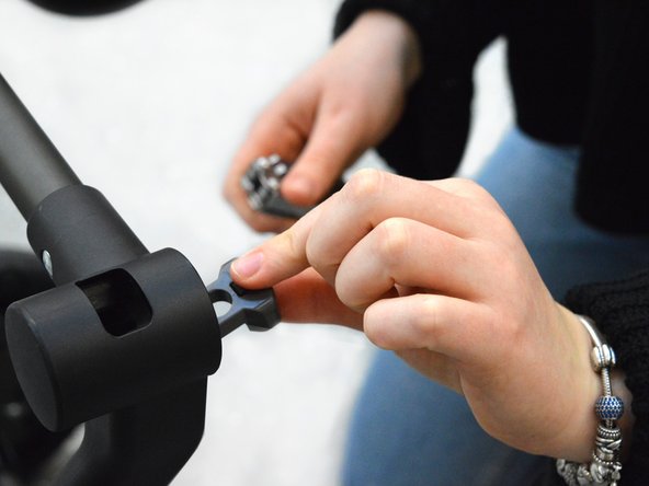 Bugaboo Cameleon 1 and 3 Swivel Wheel Lock Replacement, Remove old part: step 6, image 3 of 3