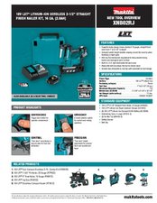 Makita Cordless 2 Brad Nailer XNB01Z - iFixit