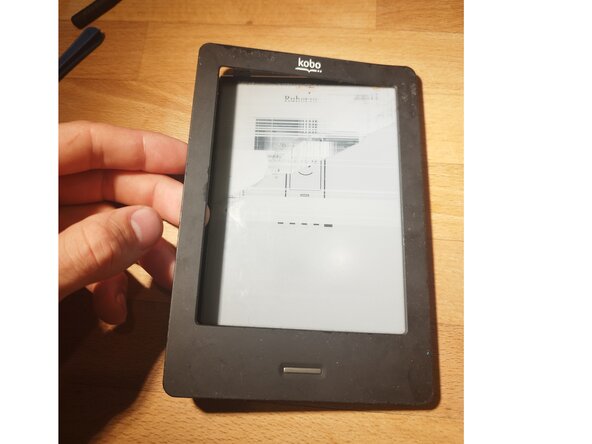 Kobo Touch (N905B) E-Reader Screen Replacement, Remove plastic frame: crwdns2935265:08crwdnd2935265:02crwdnd2935265:03crwdne2935265:0