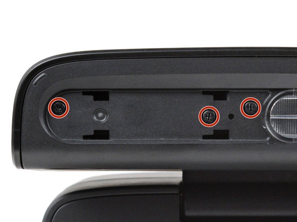 Polaroid Flash Unit Shell Replacement, Remove the flash unit shell screws: crwdns2935265:05crwdnd2935265:03crwdnd2935265:03crwdne2935265:0