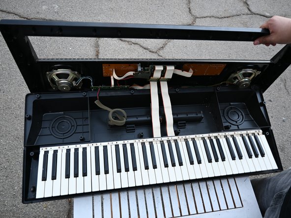 How to Fix Unresponsive Keys for an Optimus Concertmate 980: step 4, image 2 of 2