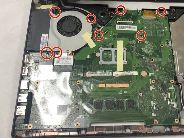 Asus R510CA-OB01 Fan  Replacement, Motherboard: step 14, image 1 of 1