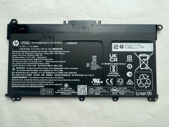 HP 14-cf2112wm Battery Replacement: crwdns2935265:07crwdnd2935265:02crwdnd2935265:02crwdne2935265:0