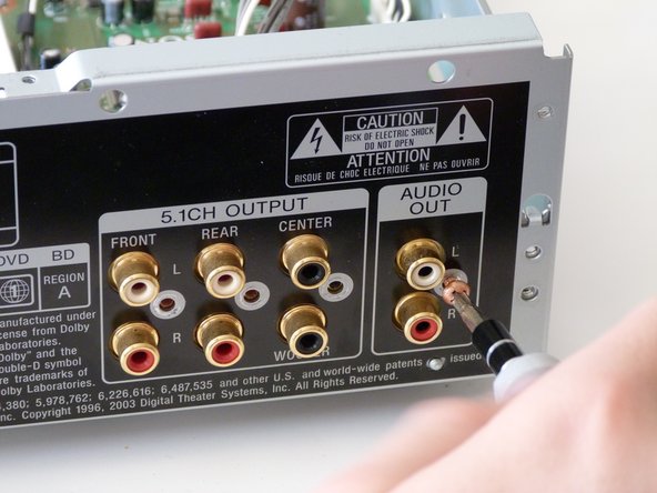 Sony BDP-S1 RC Socket Replacement, RC Socket: step 5, image 3 of 3