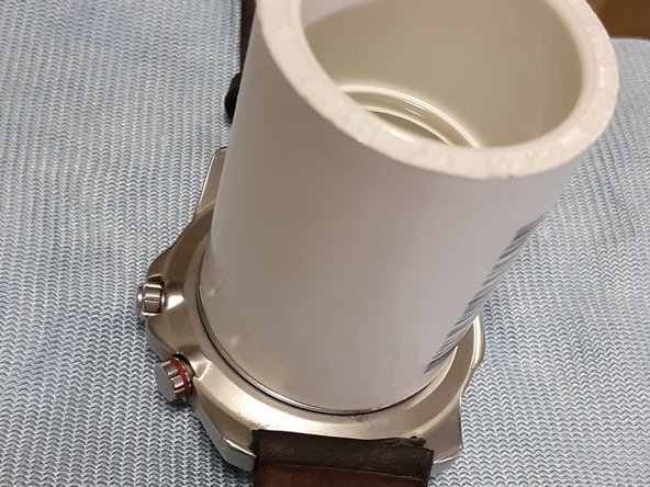 How to Replace the battery in a Timex Expedition Wristwatch, Reassemble the back plate: crwdns2935265:04crwdnd2935265:02crwdnd2935265:03crwdne2935265:0