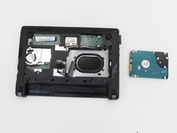 Gateway Lt4004u Hard Drive Replacement: step 11, image 2 of 2