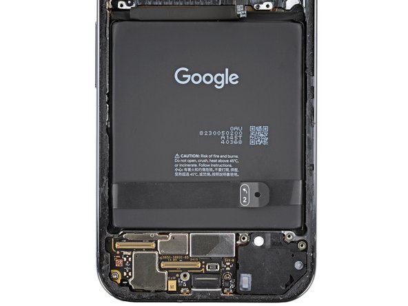 Google Pixel 9 Battery Replacement, Heat the battery: 31 단계, 이미지 3개 중 2개