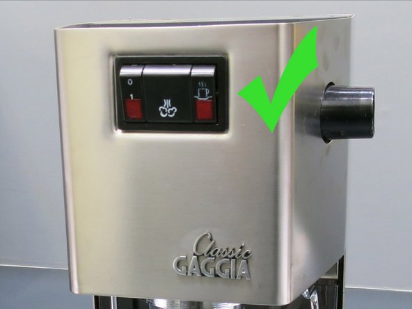 Gaggia Classic Steam Valve replacement, Finishing Up: step 10, image 3 of 3