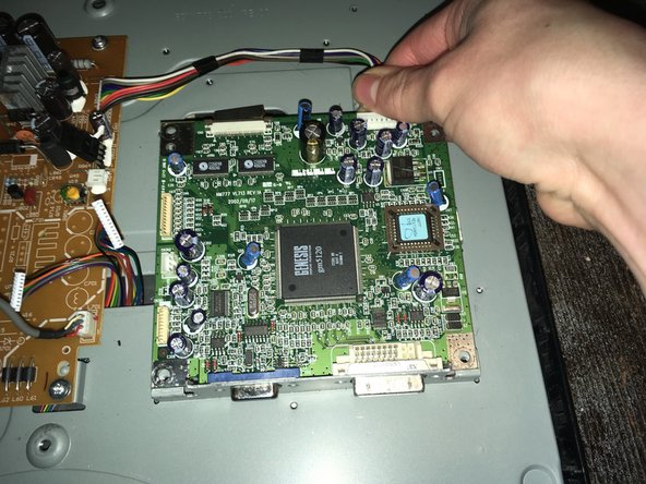 Mitsubishi Diamondpoint NXM76LCD Motherboard Replacement, Remove the motherboard: crwdns2935265:07crwdnd2935265:03crwdnd2935265:03crwdne2935265:0