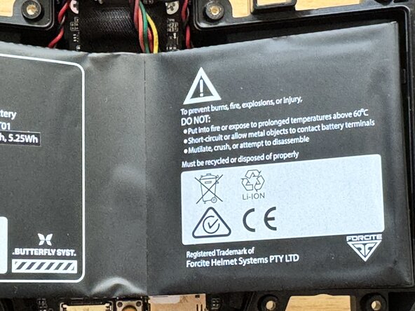 Disassembling Forcite Helmet MK1S (Founders identical) Helmet Camera Module: crwdns2935265:07crwdnd2935265:02crwdnd2935265:03crwdne2935265:0