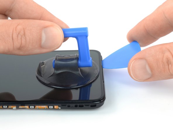 Xiaomi Redmi Note 11 Pro Screen Replacement, Insert an opening pick: crwdns2935265:028crwdnd2935265:02crwdnd2935265:03crwdne2935265:0