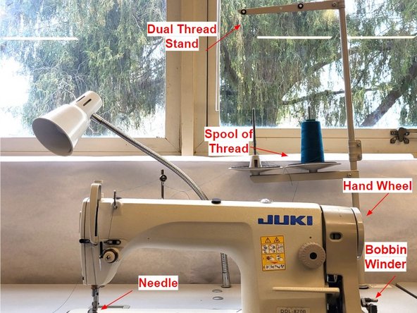 Juki DDL-8700 Bobbin Replacement, Bobbin: шаг 1, изображение 1 из 2