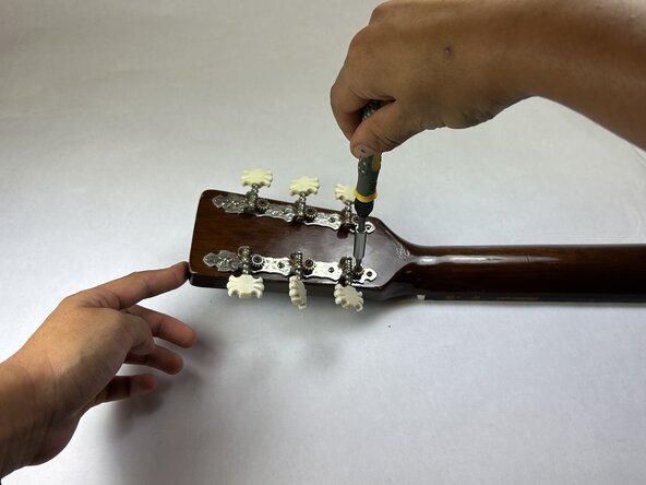 Westbrook FG 5500 Tuning Pegs Replacement: step 2, image 3 of 3