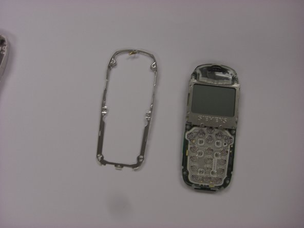 Disassembling Siemens A56 Motherboard Metal Frame, Motherboard Metal Frame: crwdns2935265:04crwdnd2935265:03crwdnd2935265:03crwdne2935265:0