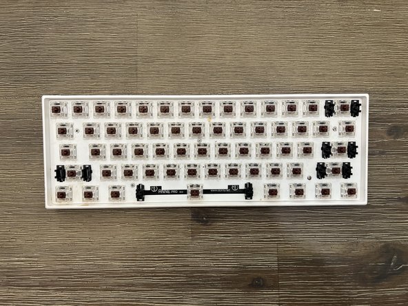 Anne Pro 1 Mechanical Keyboard Switch Replacement, Reassembling the Keyboard: crwdns2935265:015crwdnd2935265:03crwdnd2935265:03crwdne2935265:0