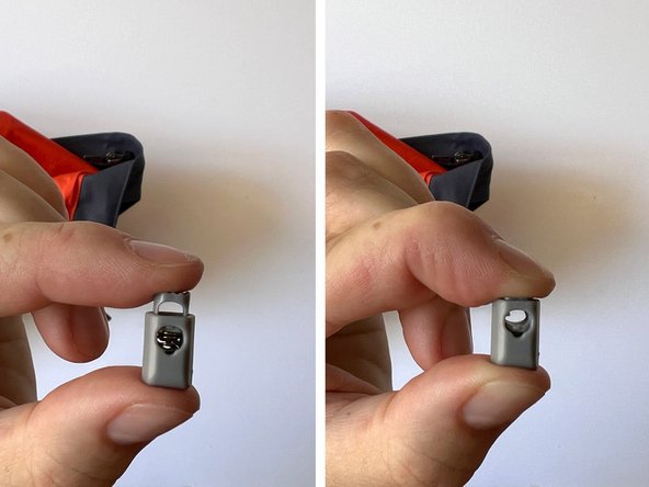 Cord Lock Replacement, Replace the cord lock: crwdns2935265:03crwdnd2935265:02crwdnd2935265:03crwdne2935265:0