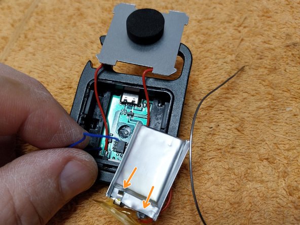 Intermittent ON/OFF Push Button Fault, Push Button Repair, Mini Square Chinese Flashlight: step 6, image 2 of 3