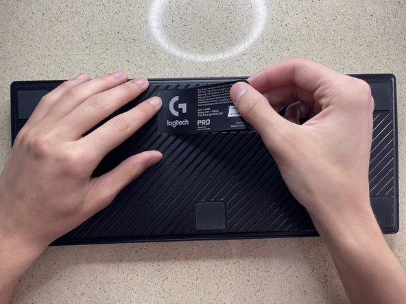 Logitech G PRO Keyboard Romer G Switch Replacement: 步骤 15 中的图像 3，3