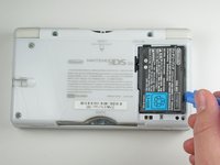 Disassembling Nintendo DS Lite Bottom Case