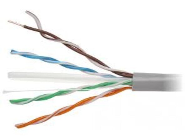 How to Crimp an Ethernet Cable (RJ45), Prepare the Cable: passo 1, immagine 2 di 2