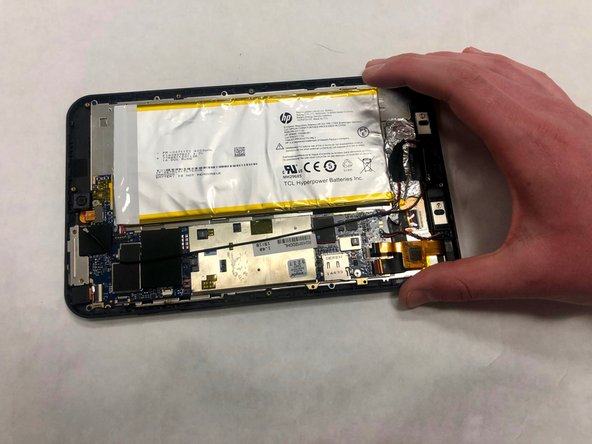 HP Stream 8 Button Board Replacement: 步骤 4 中的图像 2，2