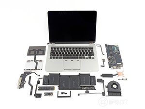 MacBook Pro 13" mit Retina Display Ende 2013 Teardown