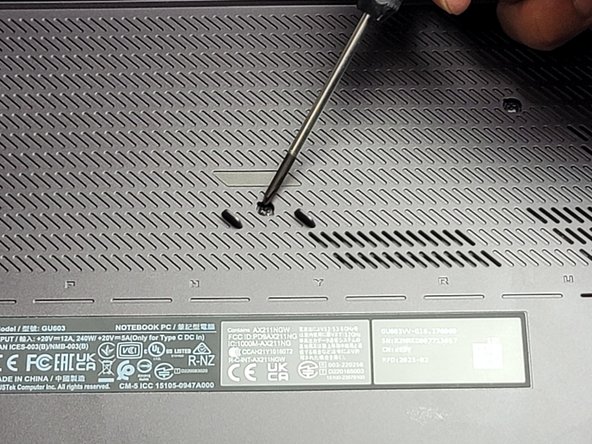 Asus ROG Zephyrus G16 GU603VV SSD Replacement: crwdns2935265:03crwdnd2935265:02crwdnd2935265:03crwdne2935265:0