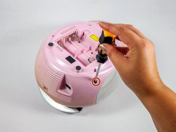 Mattel Barbie Boombox BE-466 Antenna Replacement: шаг 3, изображение 2 из 2