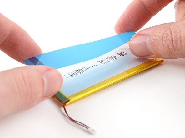 How to Apply Battery Stretch Release Adhesive in Your Kobo Clara eReader, Apply the stretch release adhesive: crwdns2935265:03crwdnd2935265:02crwdnd2935265:03crwdne2935265:0