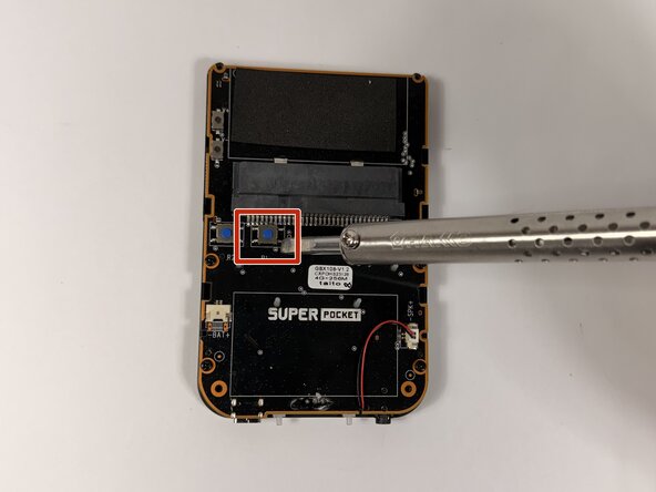 Hyper Mega Tech! Taito Super Pocket Back Buttons Replacement, Back Buttons: step 6, image 1 of 1
