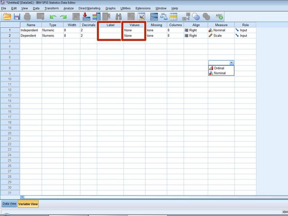 How to use SPSS for Marketing Statistical Analysis: T-testing, Labeling Nominal Data: crwdns2935265:06crwdnd2935265:02crwdnd2935265:03crwdne2935265:0
